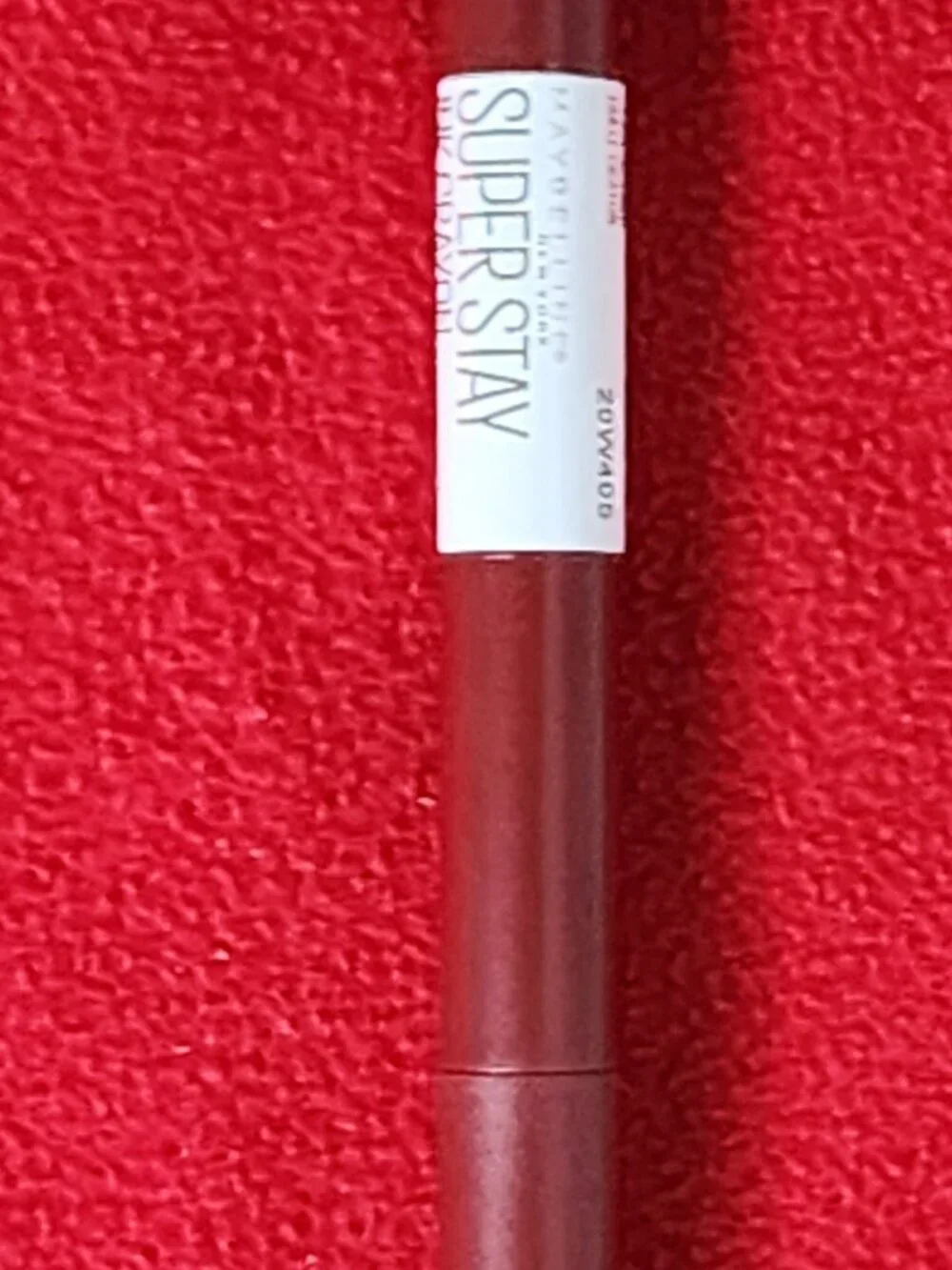 Maybelline New York SuperStay Ink Lip Crayon .04oz Color 125 Check Yourself